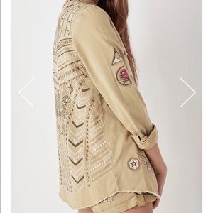 Wanderer Taupe Jacket. Spell. New with tags.